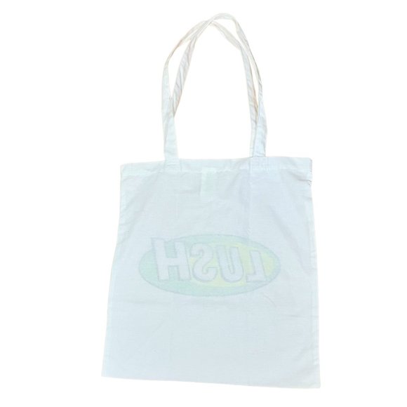 NWOT LUSH Fresh Handmade Cosmetics Limited Edition Retro Tote Bag, 100% Cotton - Picture 2 of 6